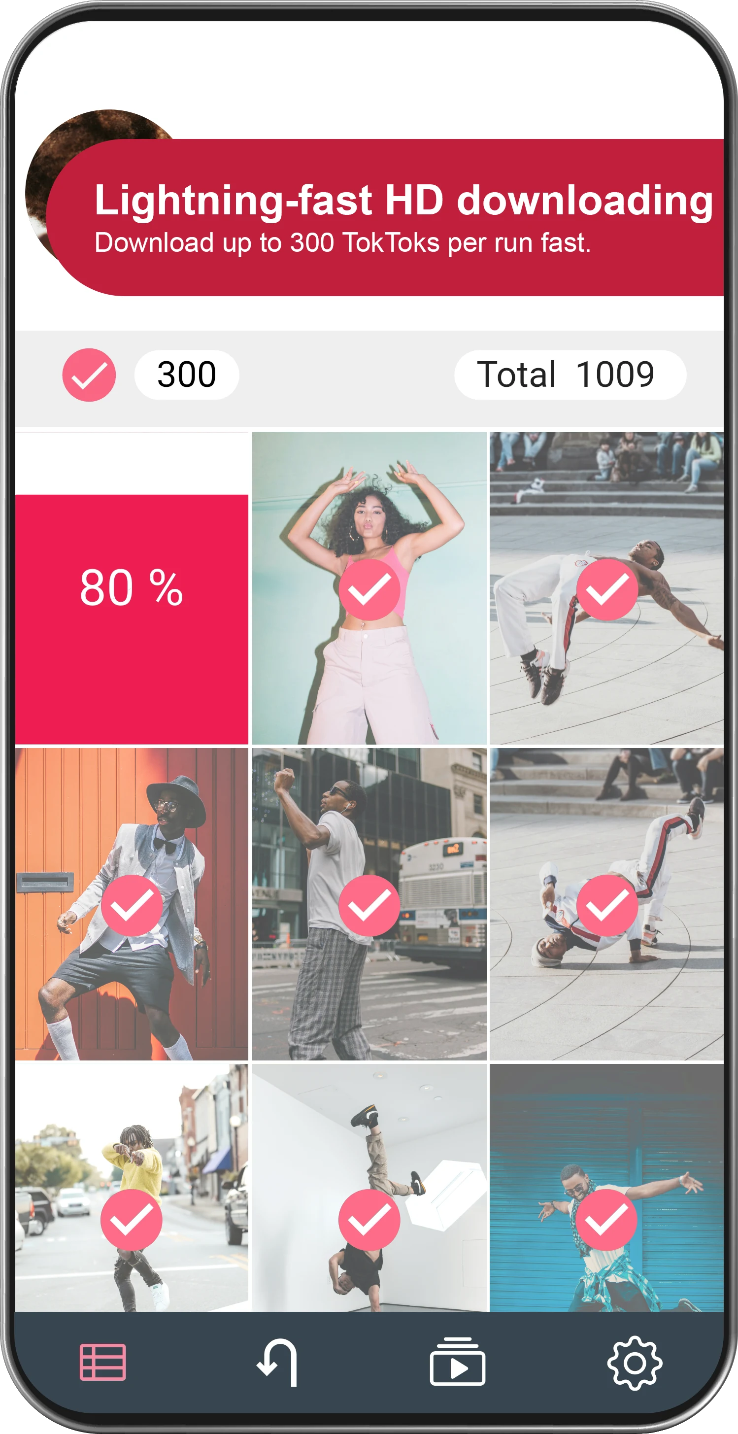 Massive TokTok Downloader screenshot